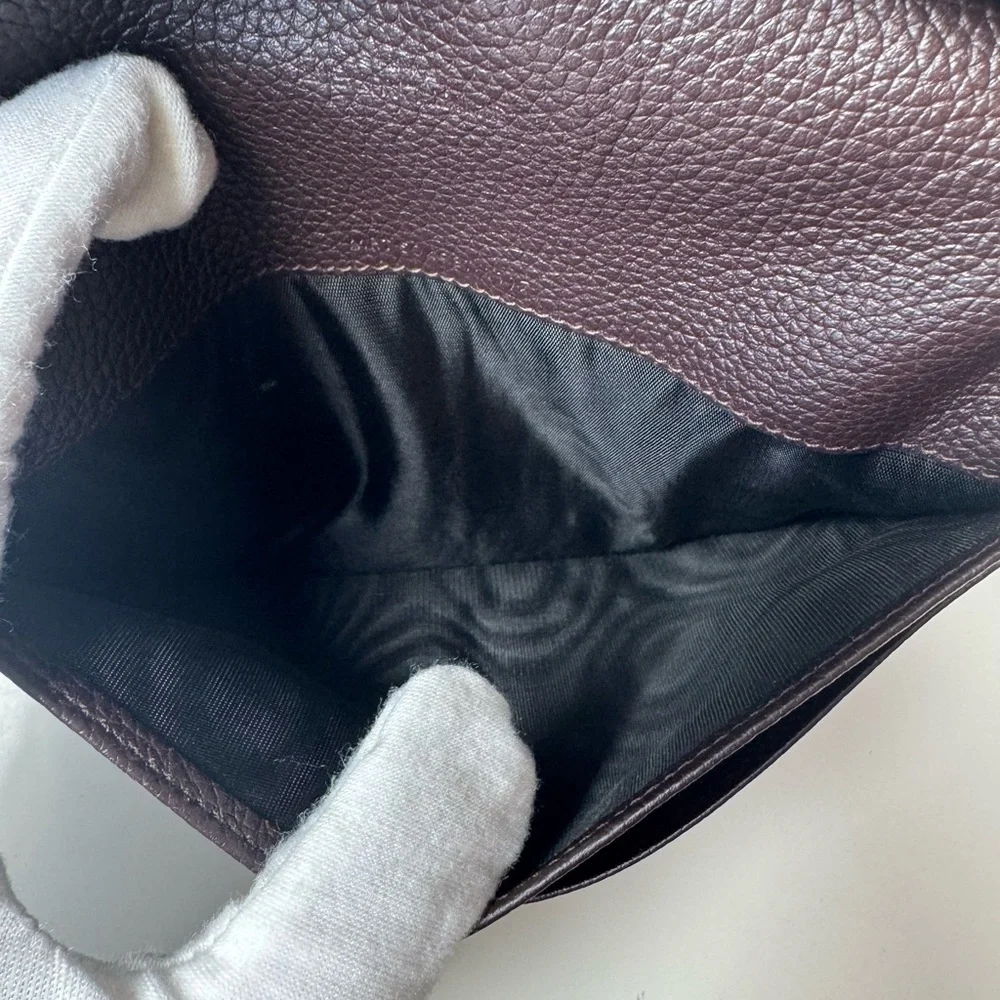 Yves Saint Laurent Women’s Brown Leather Long Wallet - Picture 9 of 16